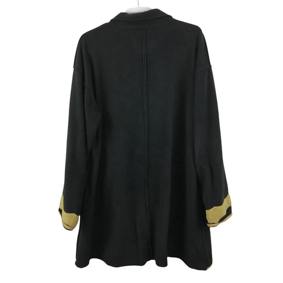 Jacques Ruc Fleece Jacket Coat Art To Wear - Picture 3 of 6